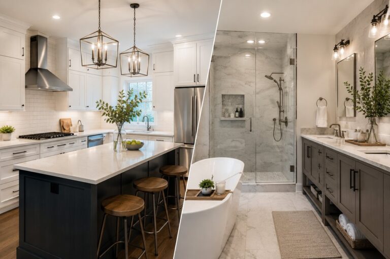 Kitchen vs. Bathroom Remodel: Which Gives You the Better Return?