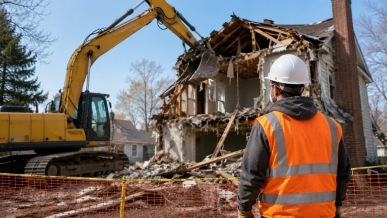 How to Stay Safe During a Home Demolition