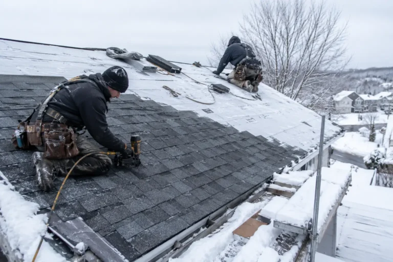 The Benefits and Risks of Replacing a Roof in the Winter